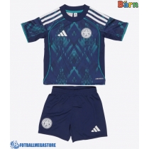 Fotballdrakt Barn Leicester City Bortedraktsett 2025-26 Kortermet (+ Korte bukser)